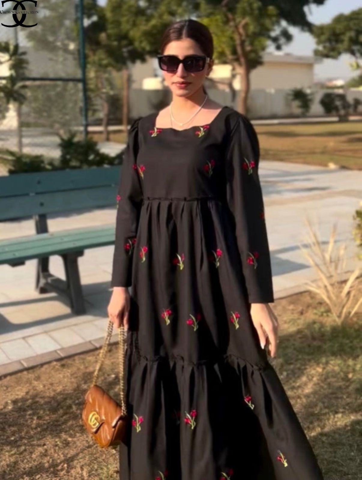 Embroidered Maxi