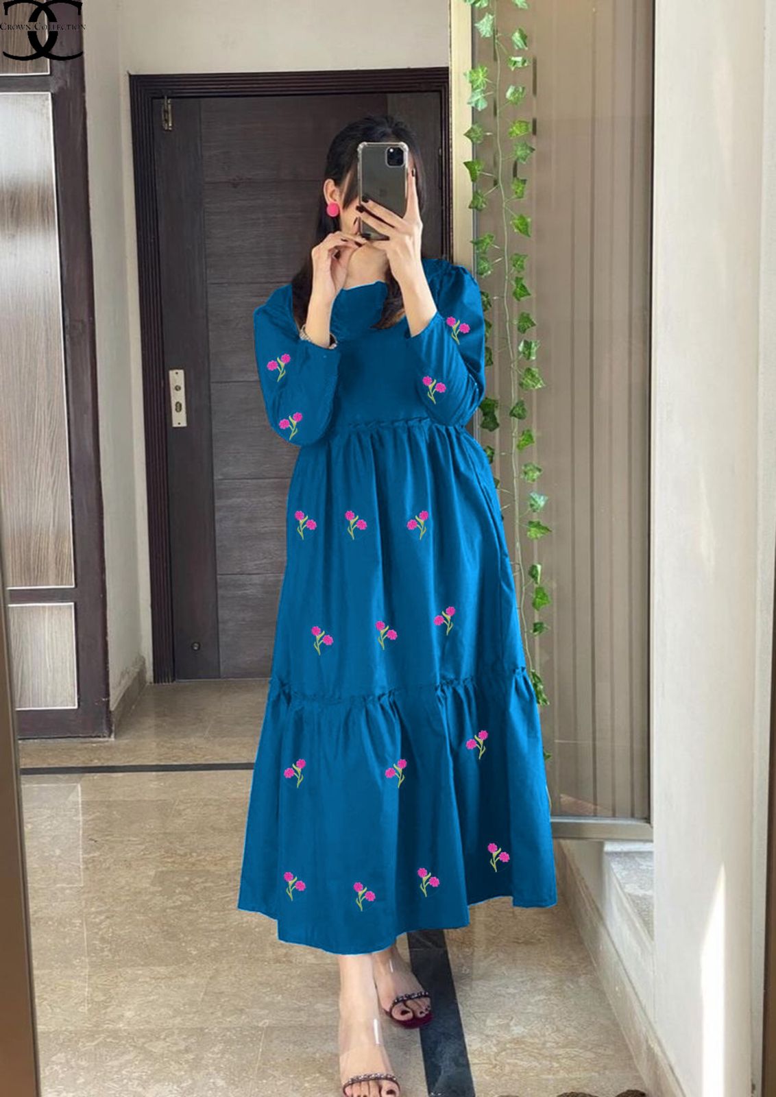 Embroidered Maxi