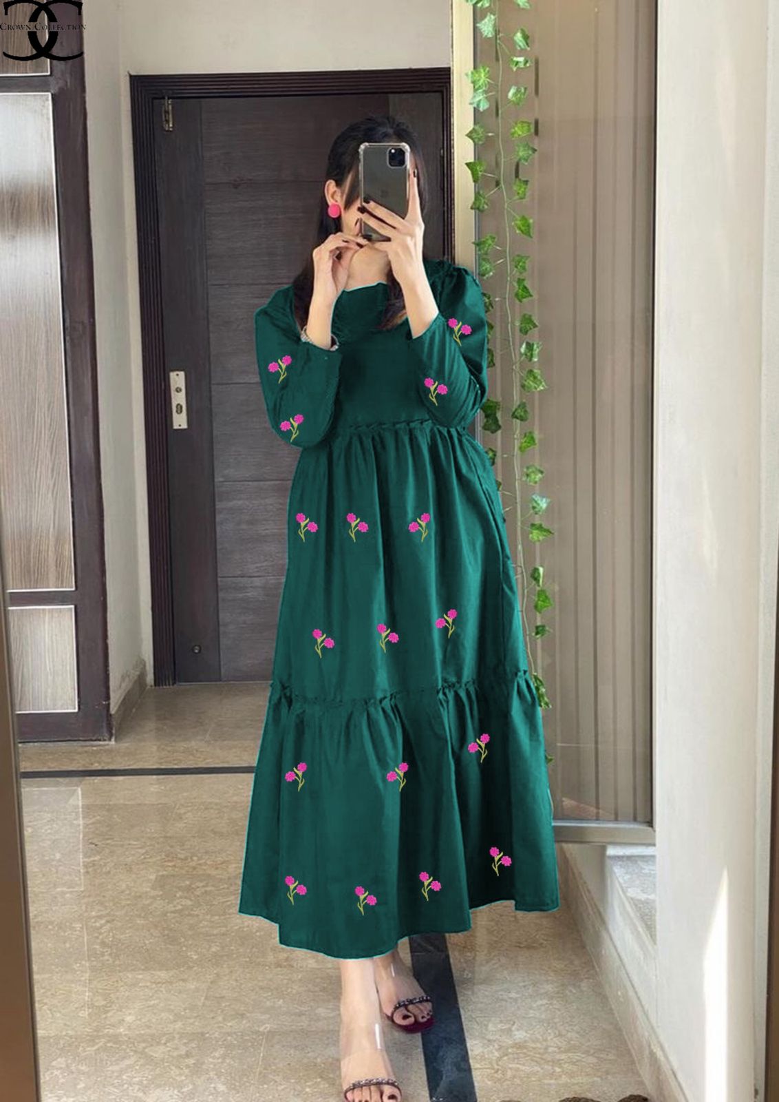 Embroidered Maxi