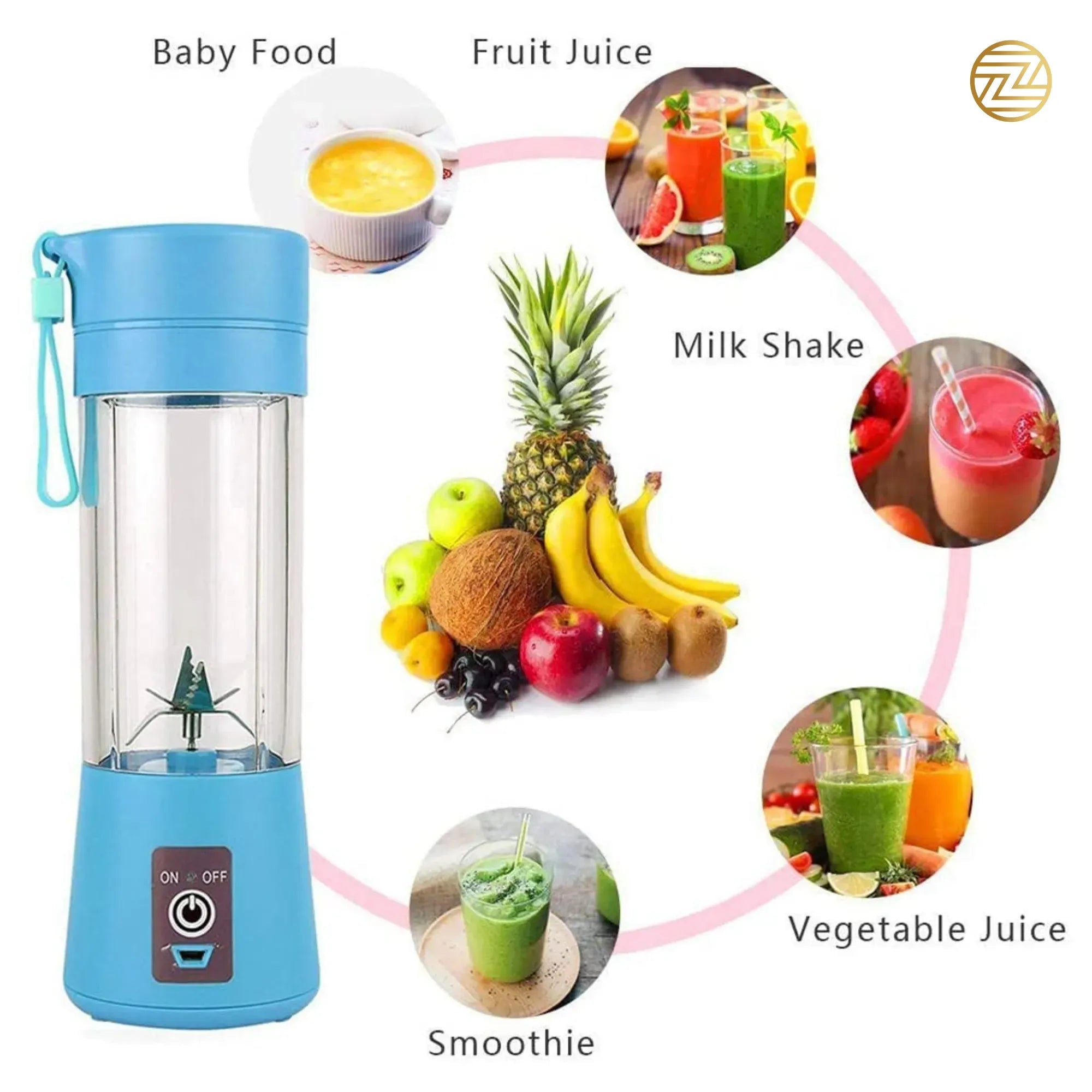 Portable Electric Juicer
