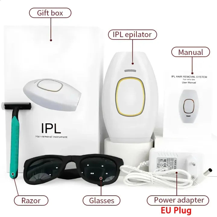 Professional IPL Laser Hair Removal