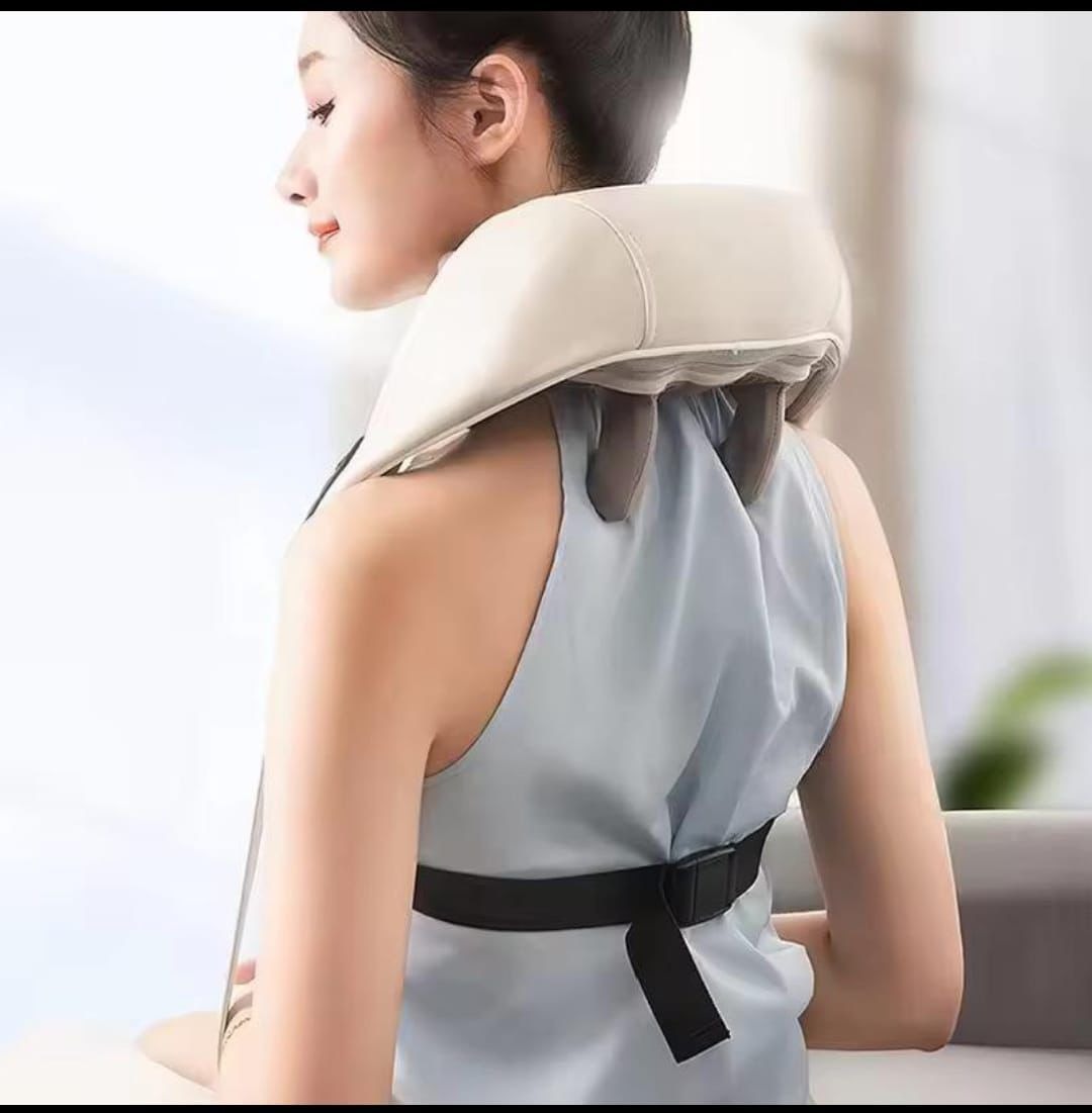 Wireless Neck And Back Massager Neck And Shoulder Kneading Massage