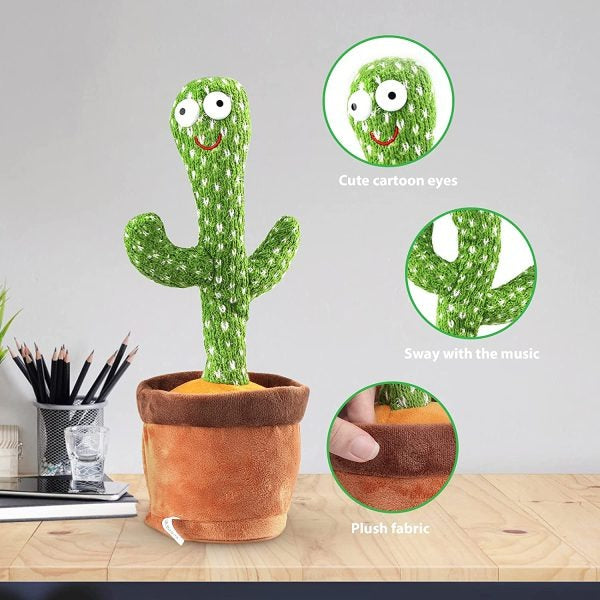 Cute Dancing Cactus Toy for Kids
