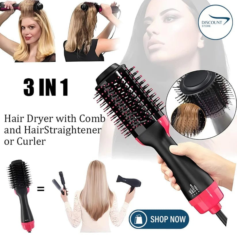 Dryer & Styler Hot Air Brush Blow Dryer Brush