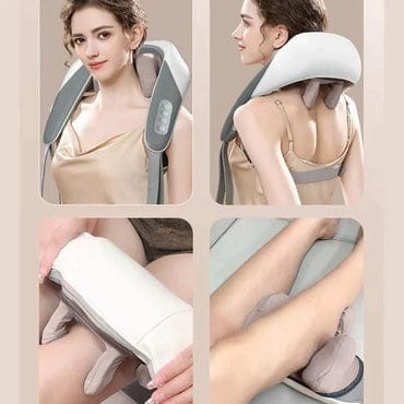 Wireless Neck And Back Massager Neck And Shoulder Kneading Massage