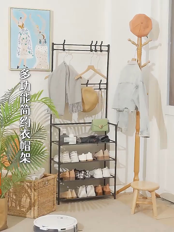 Multifunctional Cloth & Shoes Rack