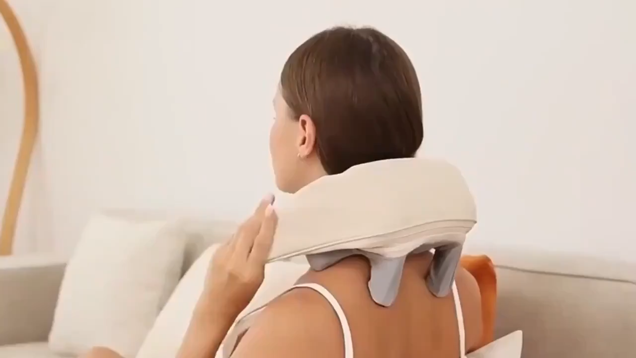 Wireless Neck And Back Massager Neck And Shoulder Kneading Massage