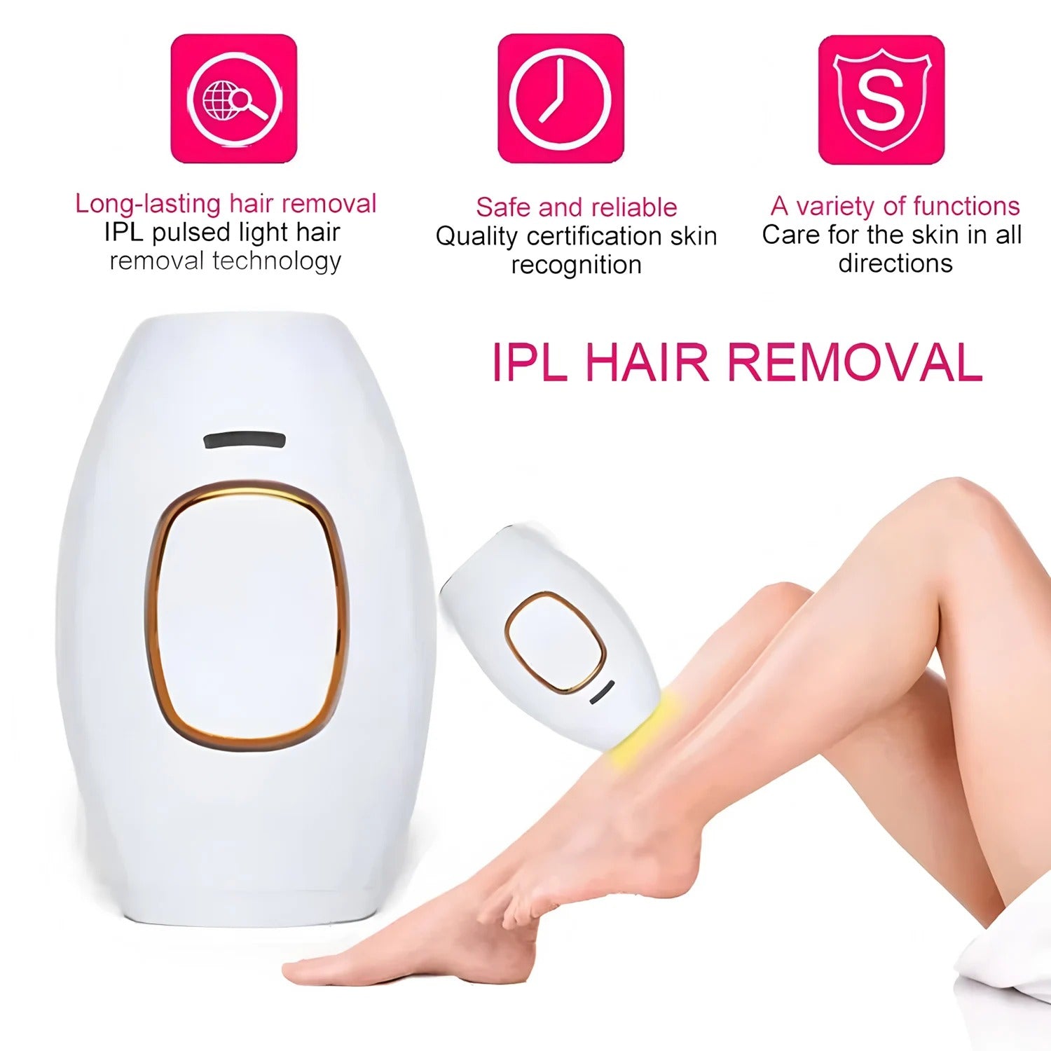 Professional IPL Laser Hair Removal