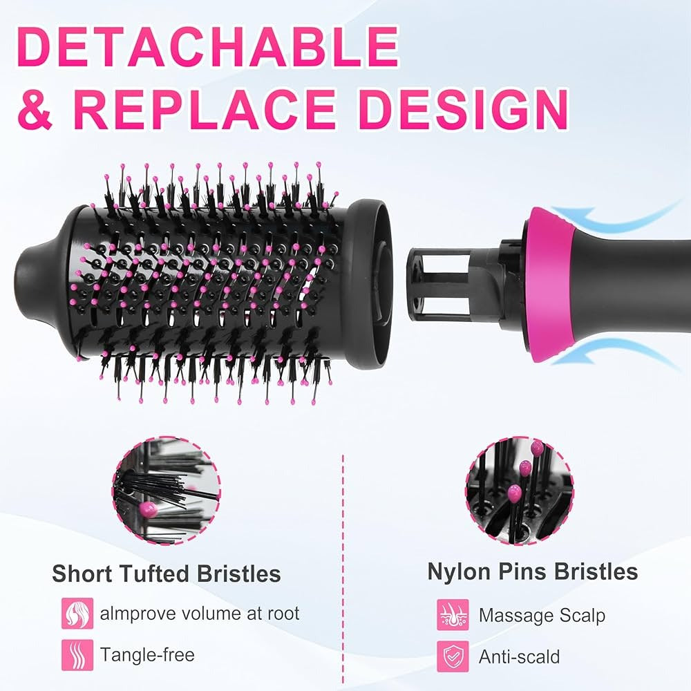 Dryer & Styler Hot Air Brush Blow Dryer Brush