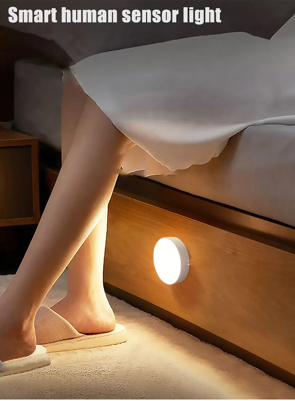 Motion Sensor LED Night Light – Wireless & Portable