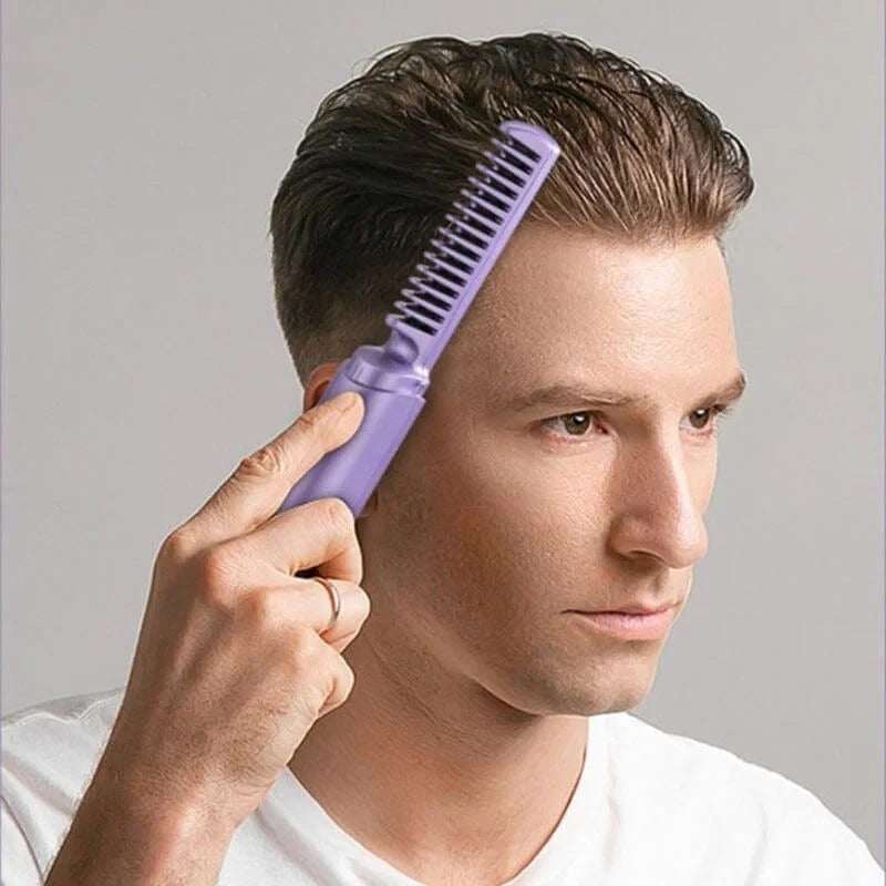 Rechargeable Hair Straightener Comb