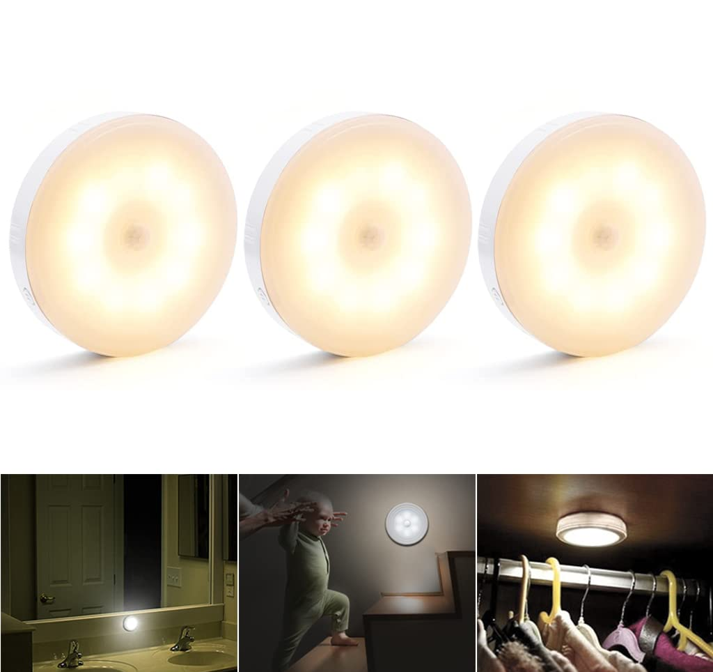 Motion Sensor LED Night Light – Wireless & Portable