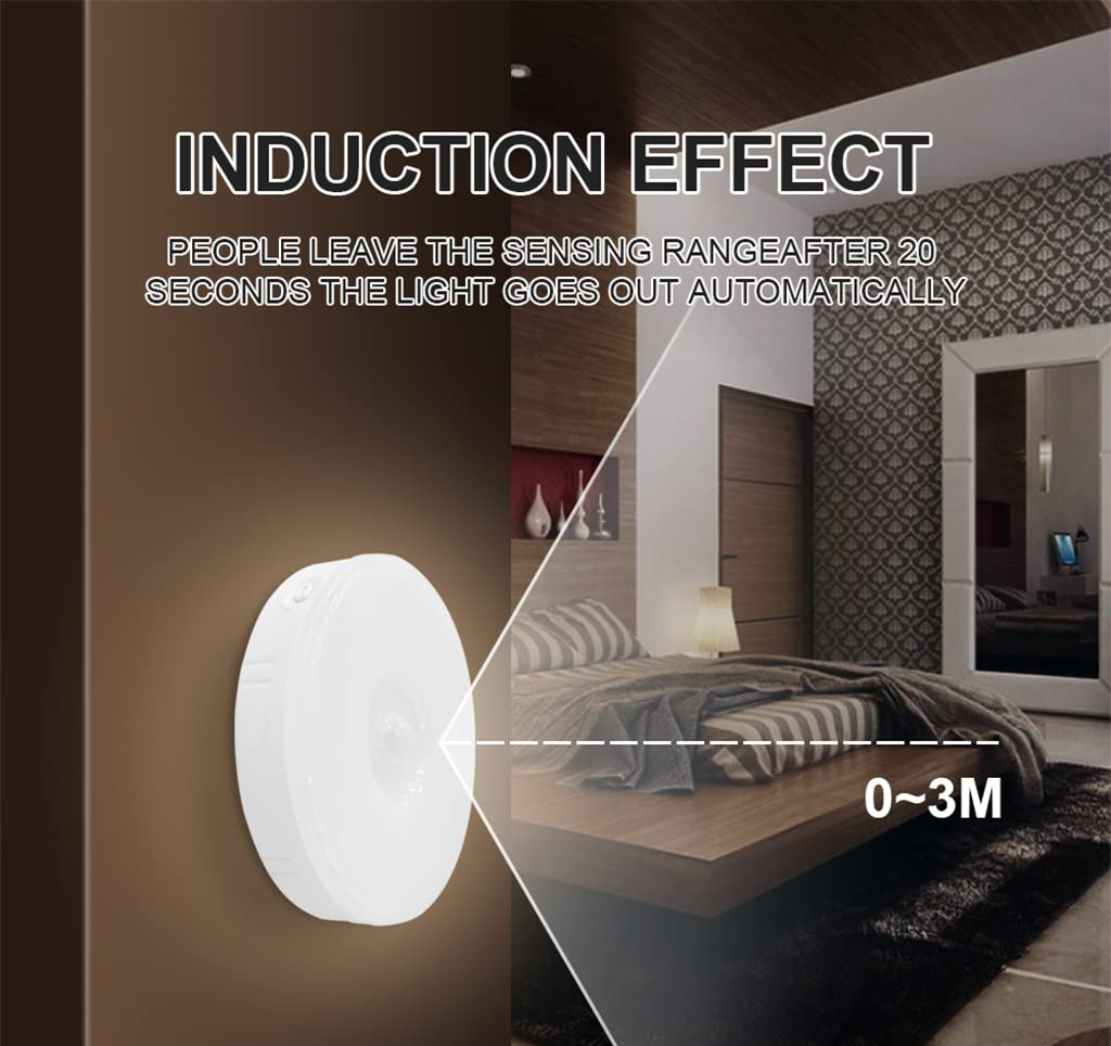 Motion Sensor LED Night Light – Wireless & Portable