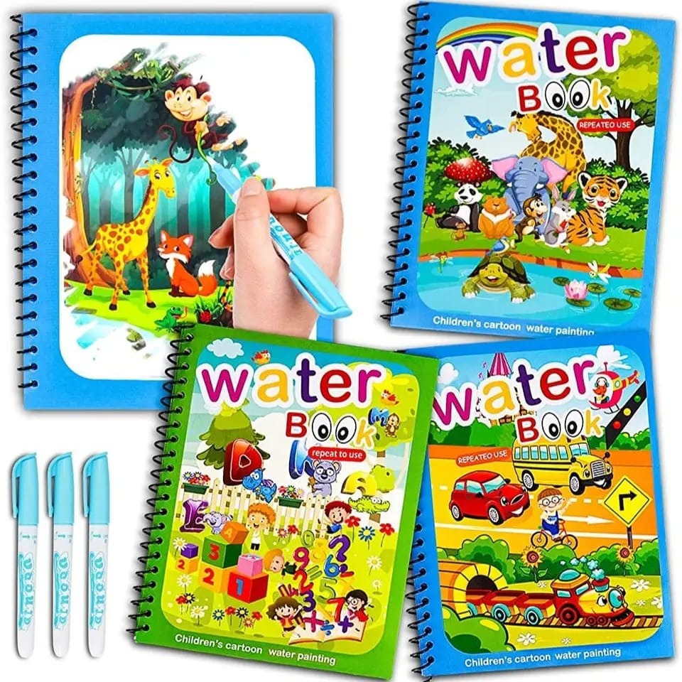Magical Water Coloring Book