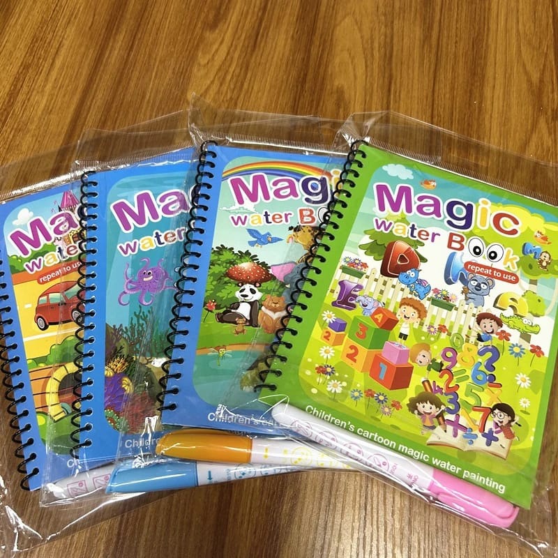 Magical Water Coloring Book