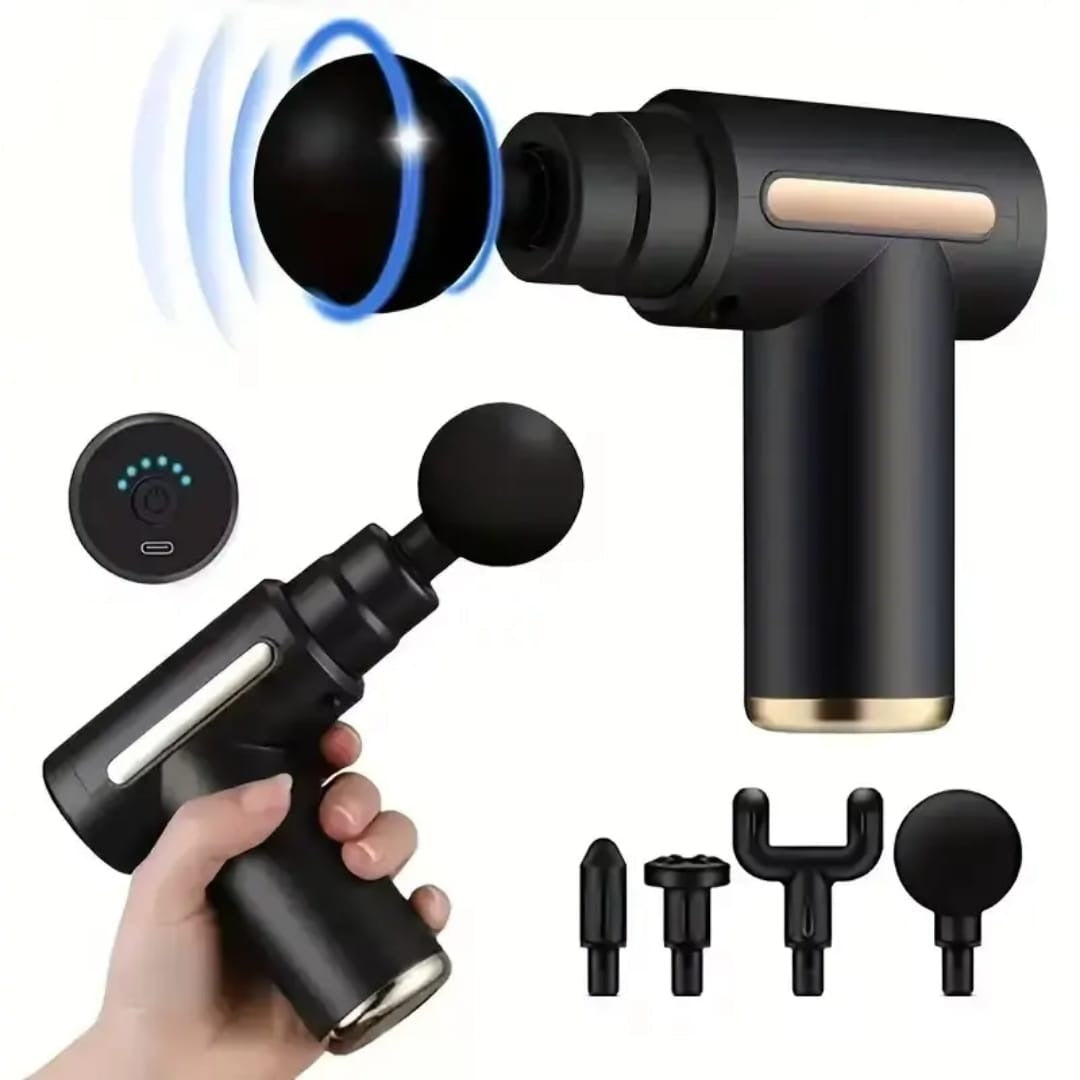 Massage Gun 5 in 1 Multifunctional Electric Full Body Massage Equipment