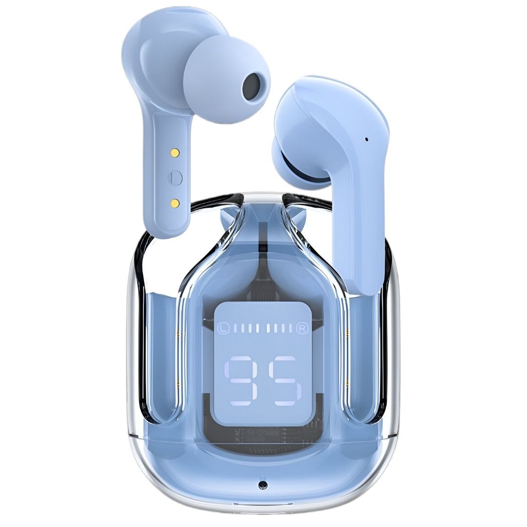 Earbuds Gaming Headset with LED Display, Noise Cancellation & Sport Fit
